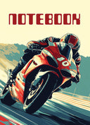 Тетрадка А4, 80 листа, широки редове, офсетова хартия