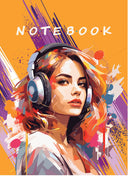 Тетрадка А4, 80 листа, широки редове, офсетова хартия