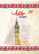 Тетрадка А4, 80 листа, широки редове, твърда корица, вестникарска хартия