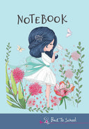 Тетрадка А5, 20 листа, малки квадратчета, офсетова хартия