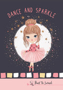 Тетрадка А5, 20 листа, широки редове, офсетова хартия