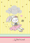 Тетрадка А5, 20 листа, широки редове, офсетова хартия