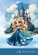 Тетрадка А5 20 листа, тесни и широки редове, офсетова хартия