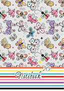 Тетрадка А5, 20 листа, малки квадратчета, вестникарска хартия