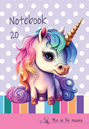 Тетрадка А5, 20 листа, тесни и широки редове, вестникарска хартия