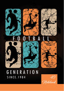 Тетрадка А5, 40 листа, широки редове, офсетова хартия