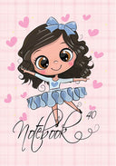 Тетрадка А5, 40 листа, тесни и широки редове, офсетова хартия