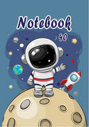 Тетрадка А5, 40 листа, тесни и широки редове, офсетова хартия