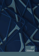 Тетрадка А5, 80 листа, широки редове, офсетова хартия