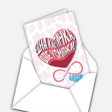 Една картичка, две усмивки, безкрайна любов