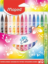 Флумастери Maped Mini Cute - 12 цвята