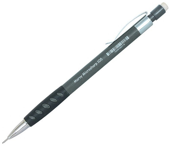 Автоматичен молив Marvy Uchida Microsharp 105 - 0.5 mm, сив