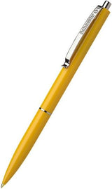 Автоматична химикалка Schneider K15 M - Жълто тяло, синьопишеща