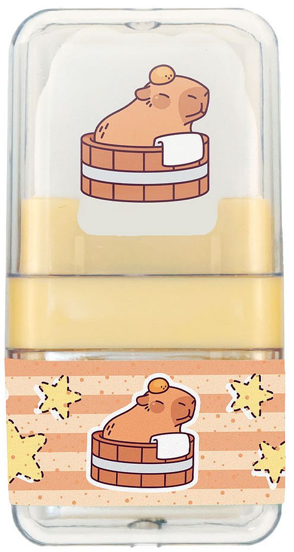 Гумичка ролер 2 в 1, Capybara, асортимент