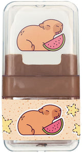 Гумичка ролер 2 в 1, Capybara, асортимент