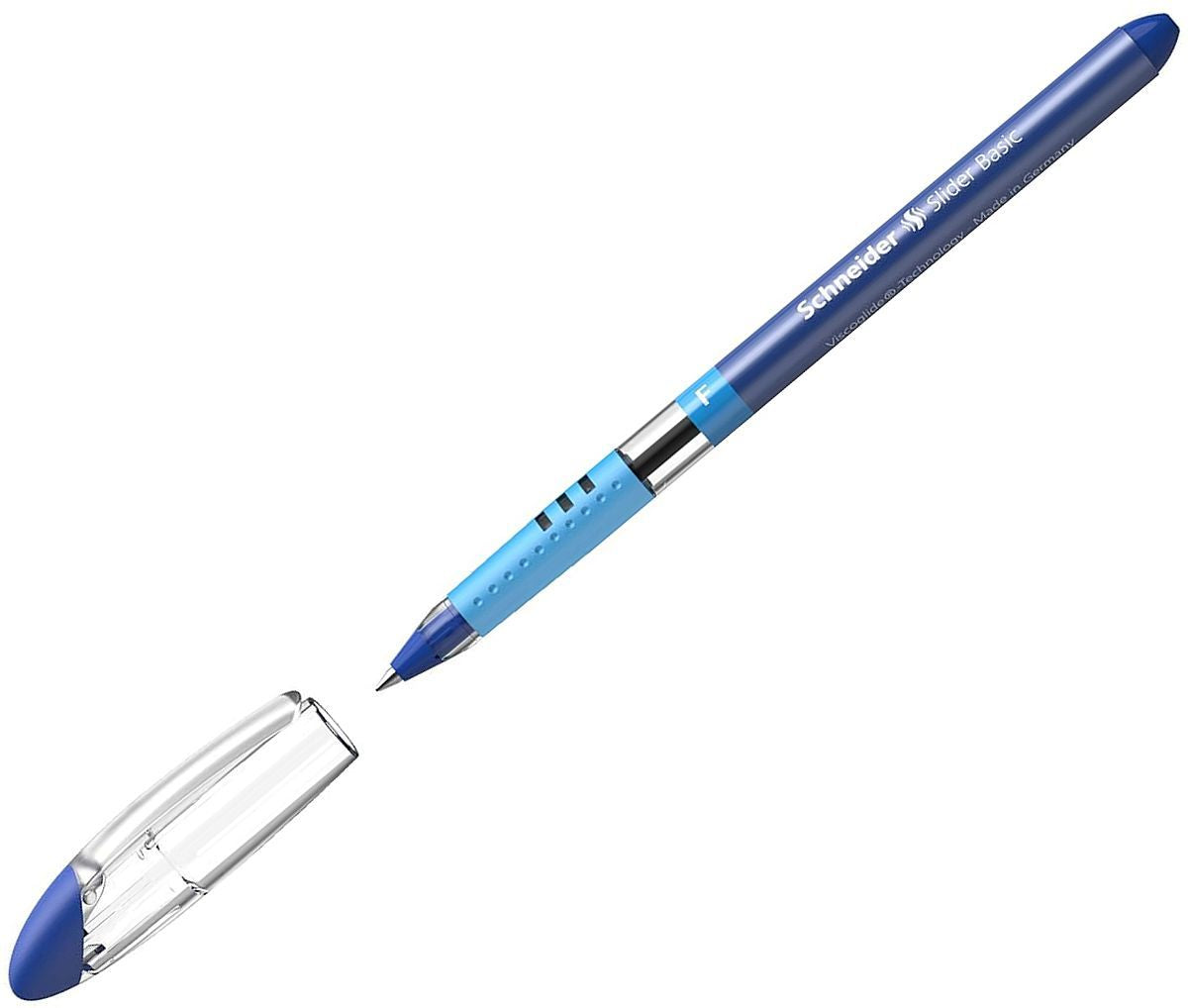 Химикалка Schneider Slider Basic - F, синя