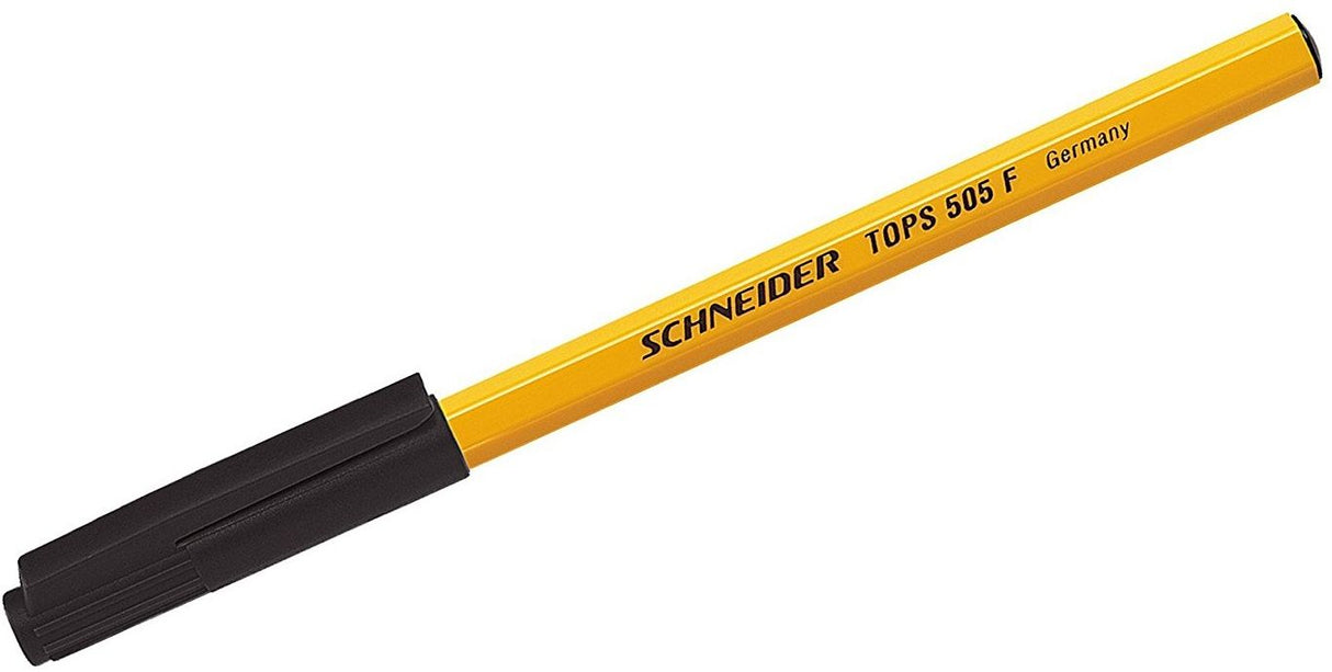 Химикалка Schneider Tops 505 F, черна