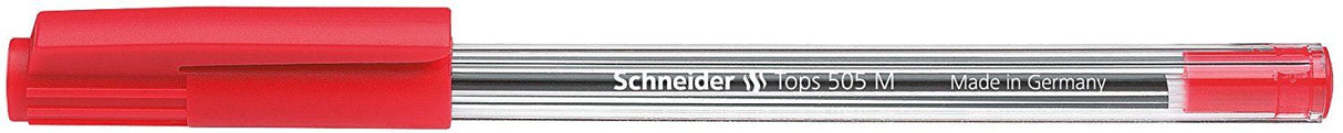 Химикалка Schneider Tops 505 M, червена