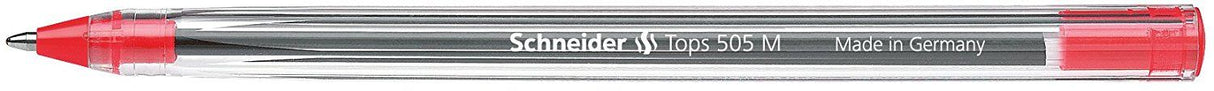 Химикалка Schneider Tops 505 M, червена