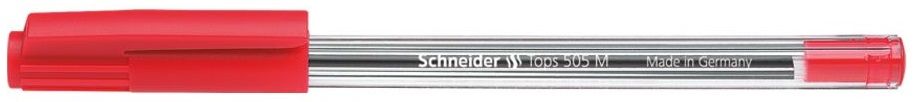 Химикалка Schneider Tops 505 M, микс, 4 бр. блистер