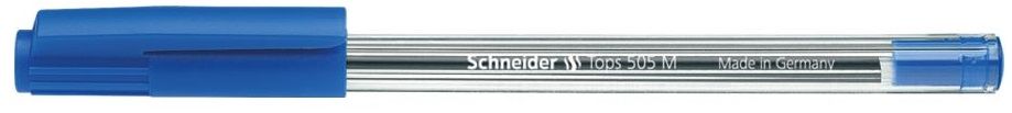 Химикалка Schneider Tops 505 M, микс, 4 бр. блистер