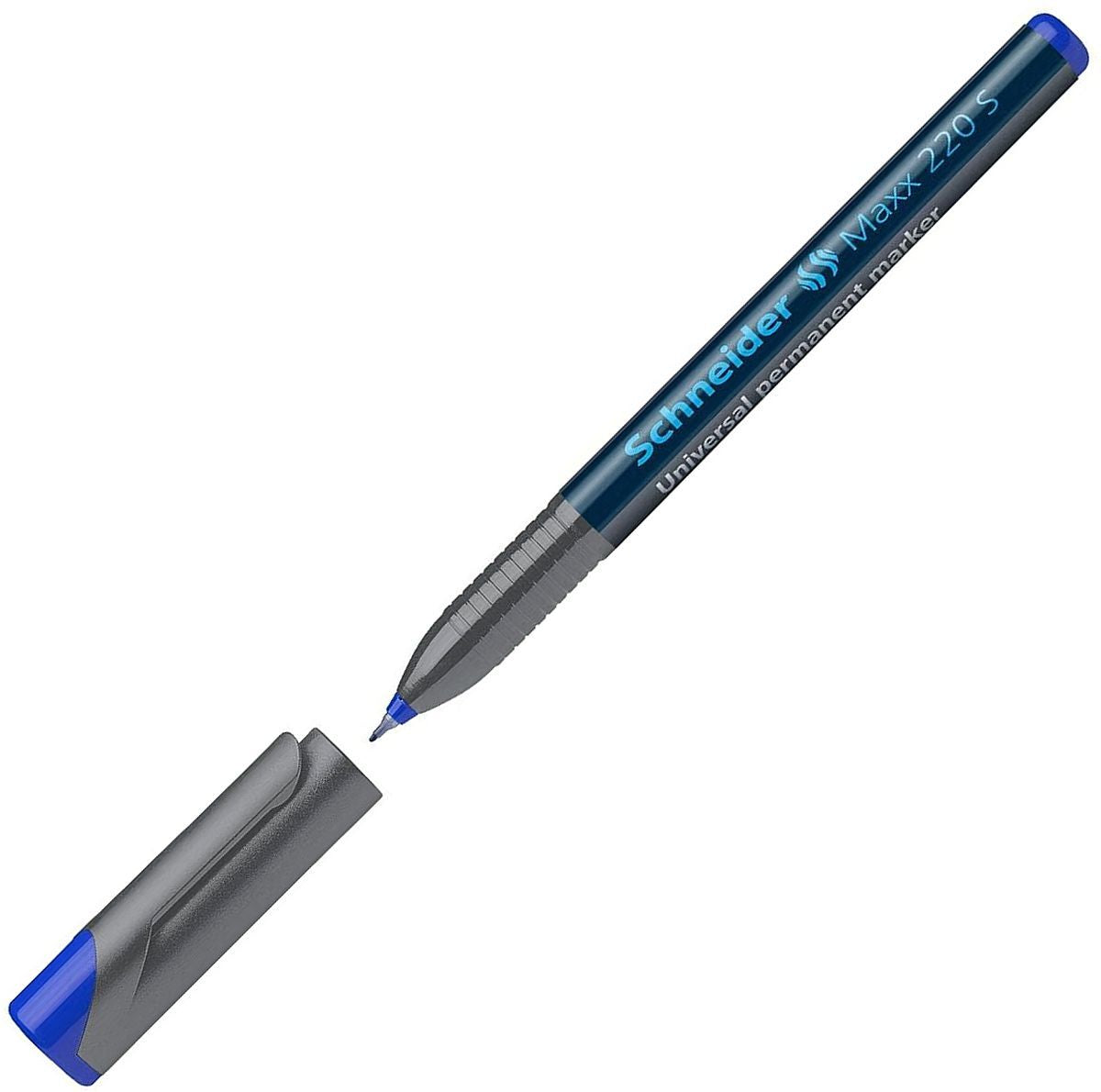 Перманентен маркер Schneider Maxx 220 S - 0.4 mm, син