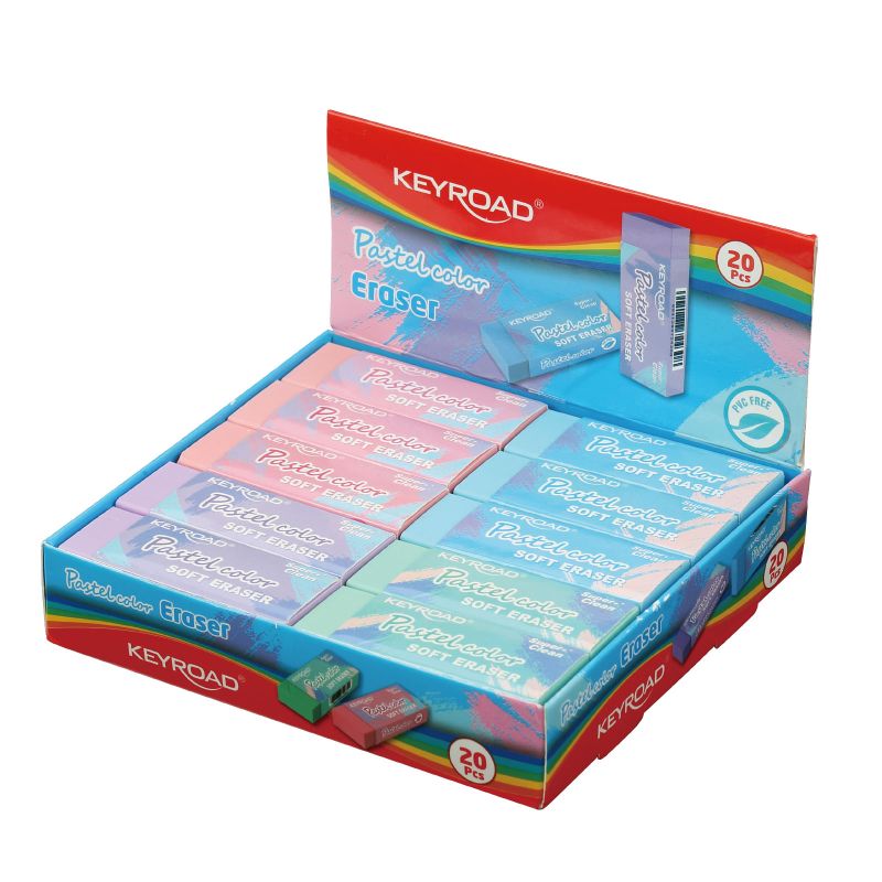 Гума Keyroad Пастел, асортимент, KR972035