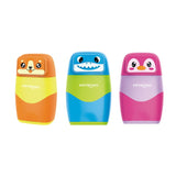 Острилка 2в1 + гума Keyroad , асортимент, KR973262