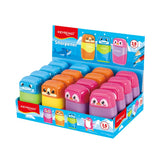 Острилка 2в1 + гума Keyroad , асортимент, KR973262