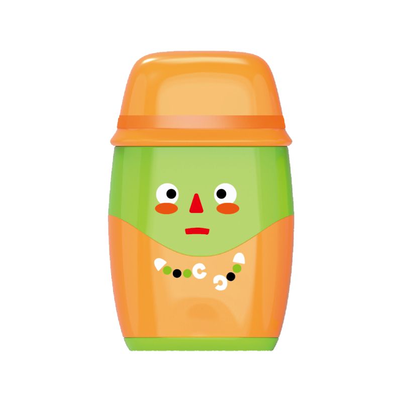 Острилка Keyroad 2в1+ гума, асортимент, KR972118