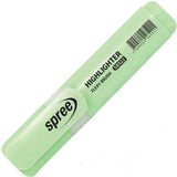 Текстмаркер Spree Flexy Brush - Пастелен, зелен